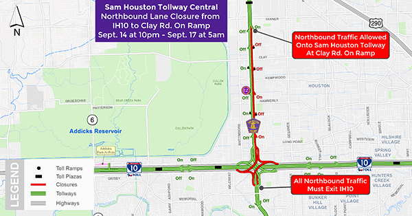 sam houston tollway map Hctra Harris County Toll Road Authority sam houston tollway map